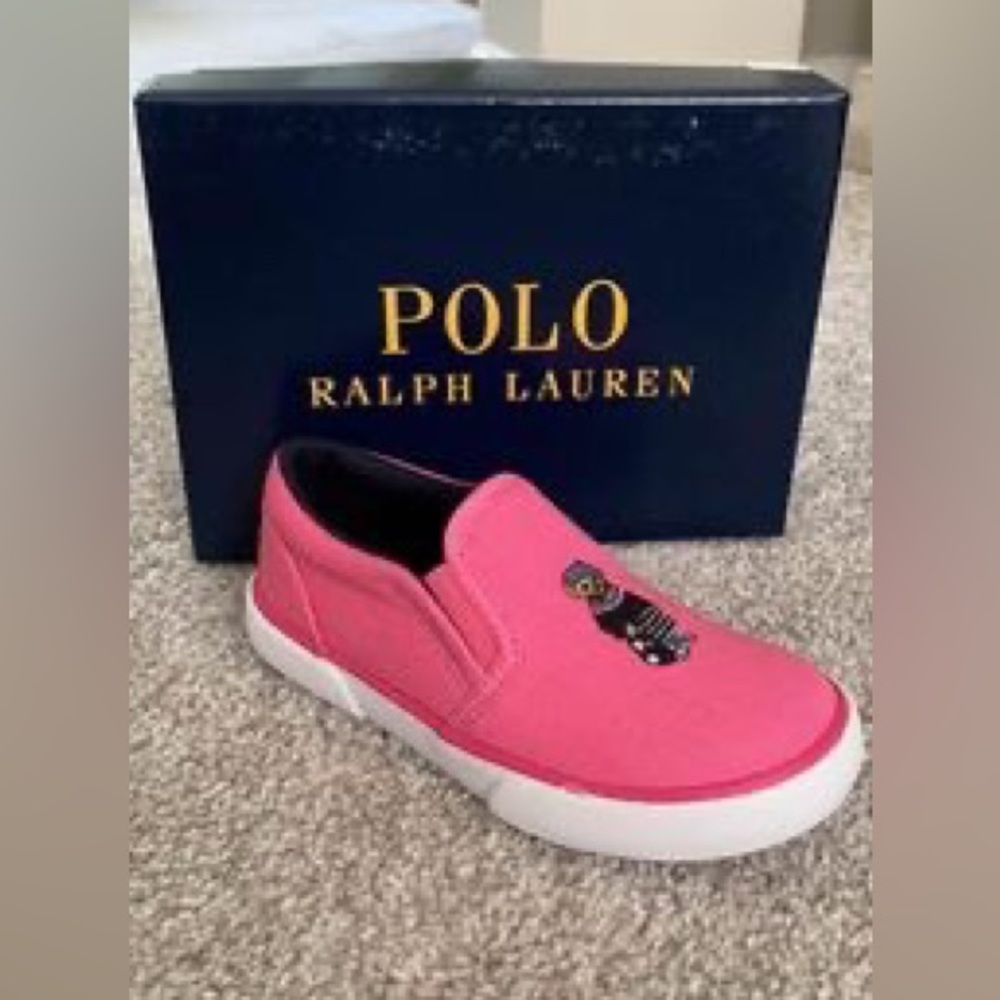 Polo Ralph Lauren little girls shoes